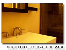 bathroom before/after
